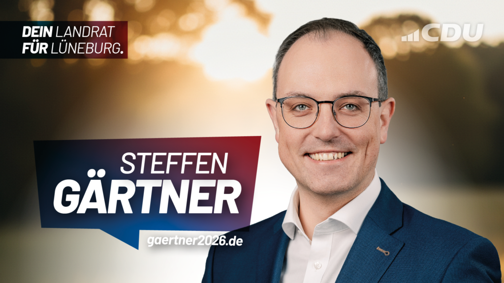 Steffen Gärtner - CDU Kandidat für das Amt des Landrats im Landkreis Lüneburg - Landscape