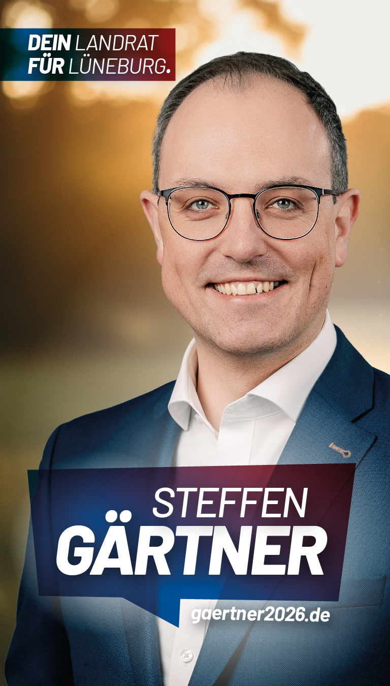 Steffen Gärtner - CDU Kandidat für das Amt des Landrats im Landkreis Lüneburg - Portrait